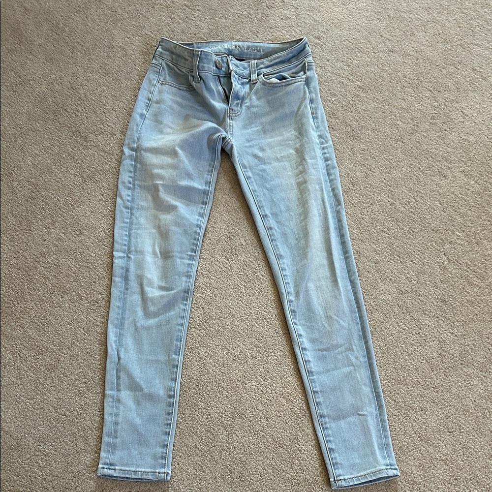 Light blue jegging, size 0S (0 short) American Eagle jeans
